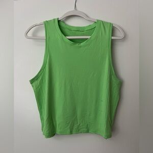 Lululemon Train To Be Tank - Scream Green - Size 8